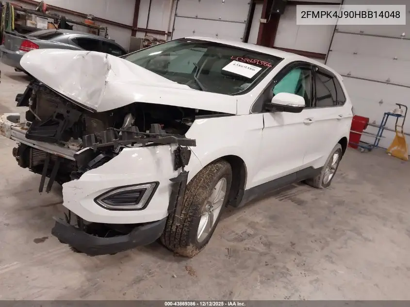 2FMPK4J90HBB14048 2017 Ford Edge Sel