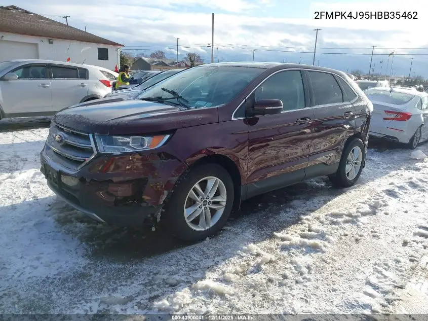 2FMPK4J95HBB35462 2017 Ford Edge Sel