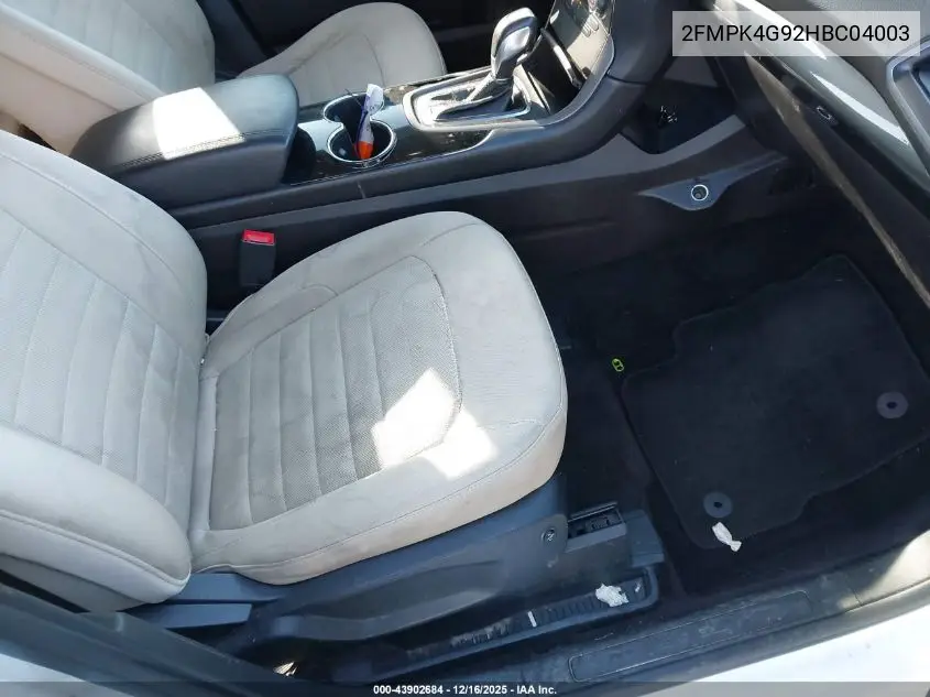 2FMPK4G92HBC04003 2017 Ford Edge Se