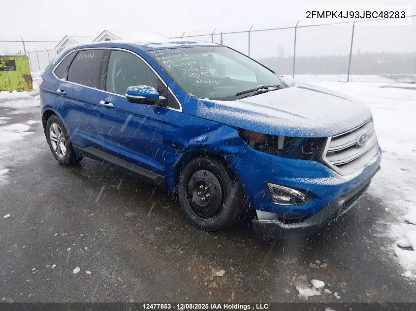 2FMPK4J93JBC48283 2018 Ford Edge Sel