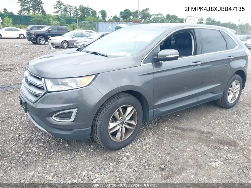 2FMPK4J8XJBB47135 2018 Ford Edge Sel