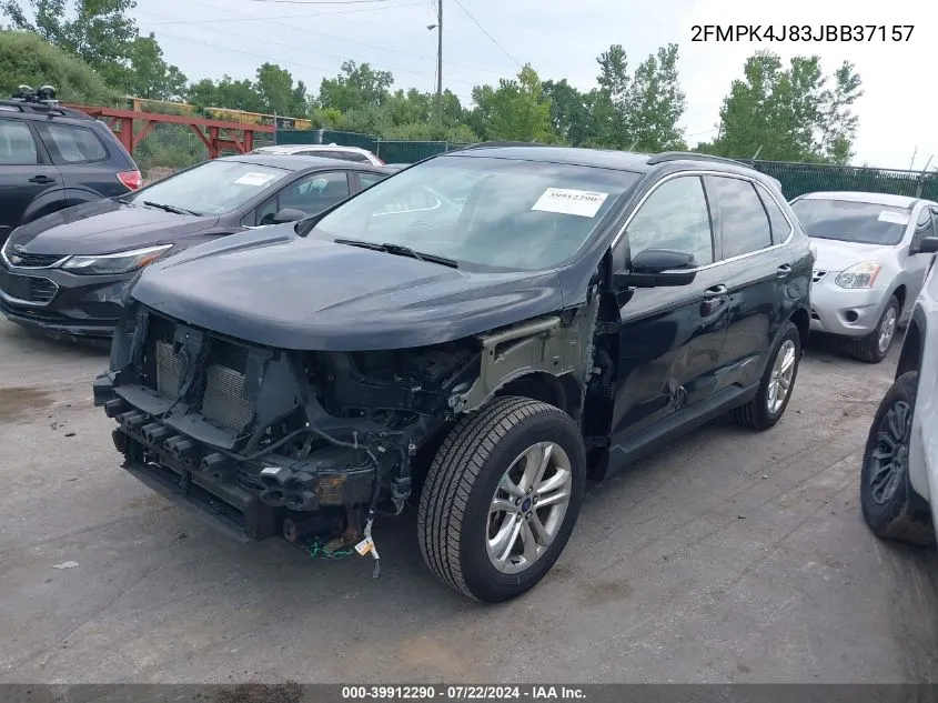 2FMPK4J83JBB37157 2018 Ford Edge Sel