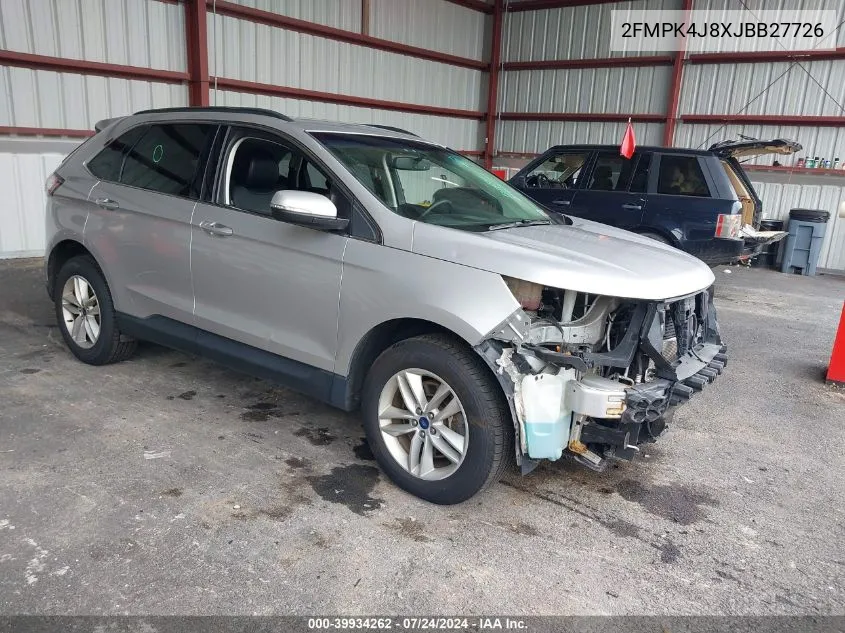 2FMPK4J8XJBB27726 2018 Ford Edge Sel