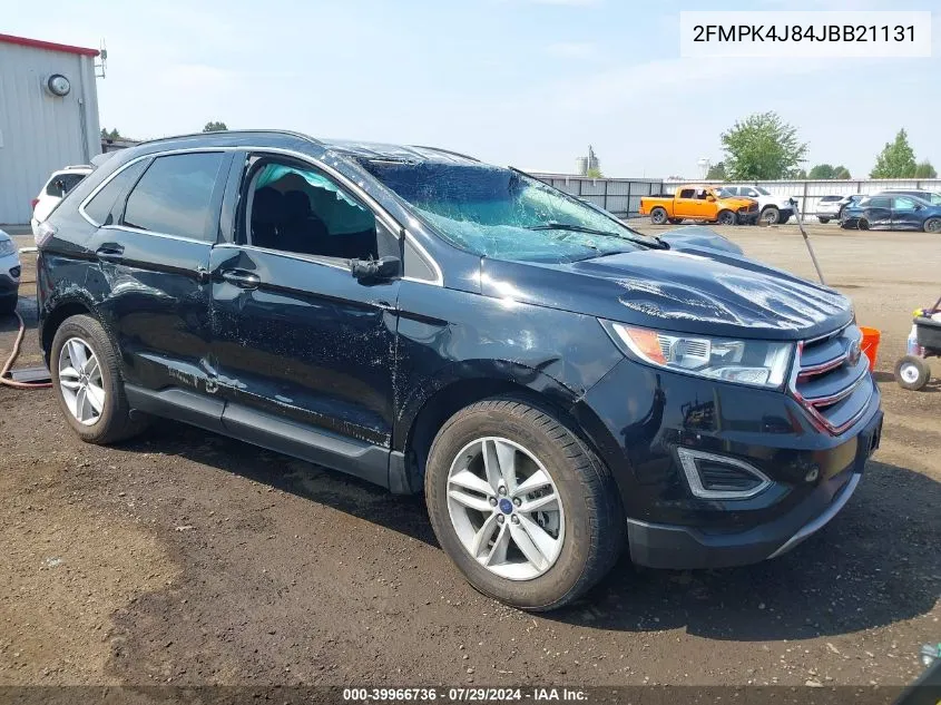 2018 Ford Edge Sel VIN: 2FMPK4J84JBB21131 Lot: 39966736