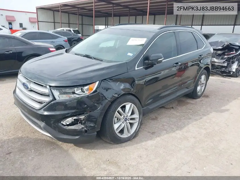 2FMPK3J83JBB94663 2018 Ford Edge Sel