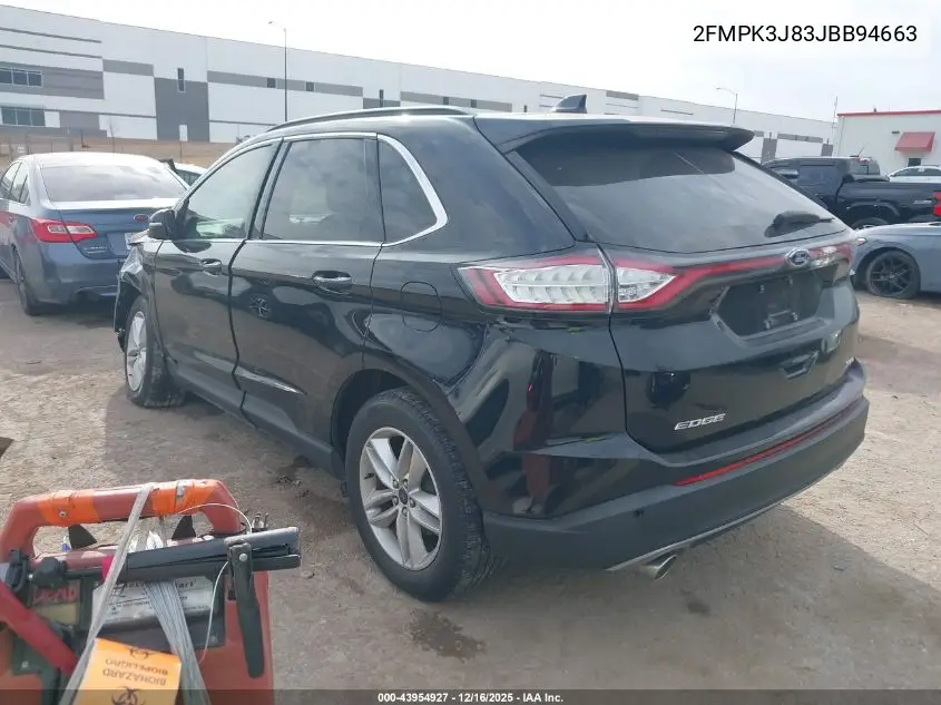 2FMPK3J83JBB94663 2018 Ford Edge Sel