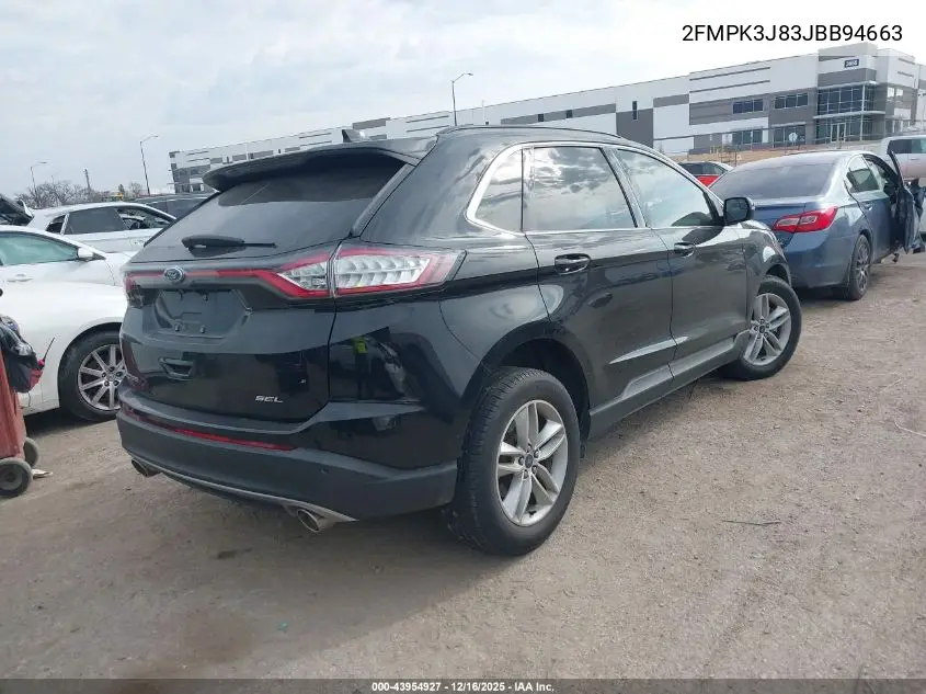 2FMPK3J83JBB94663 2018 Ford Edge Sel