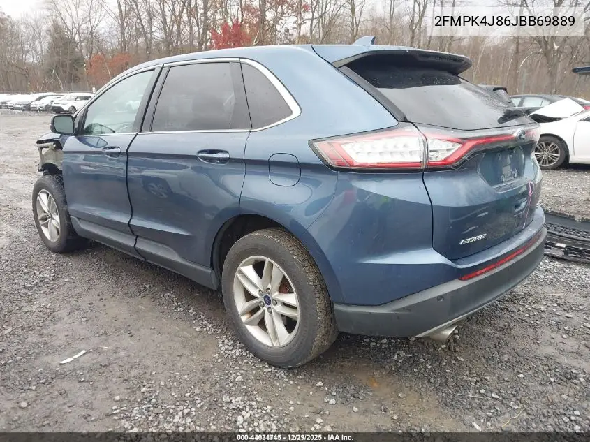 2FMPK4J86JBB69889 2018 Ford Edge Sel