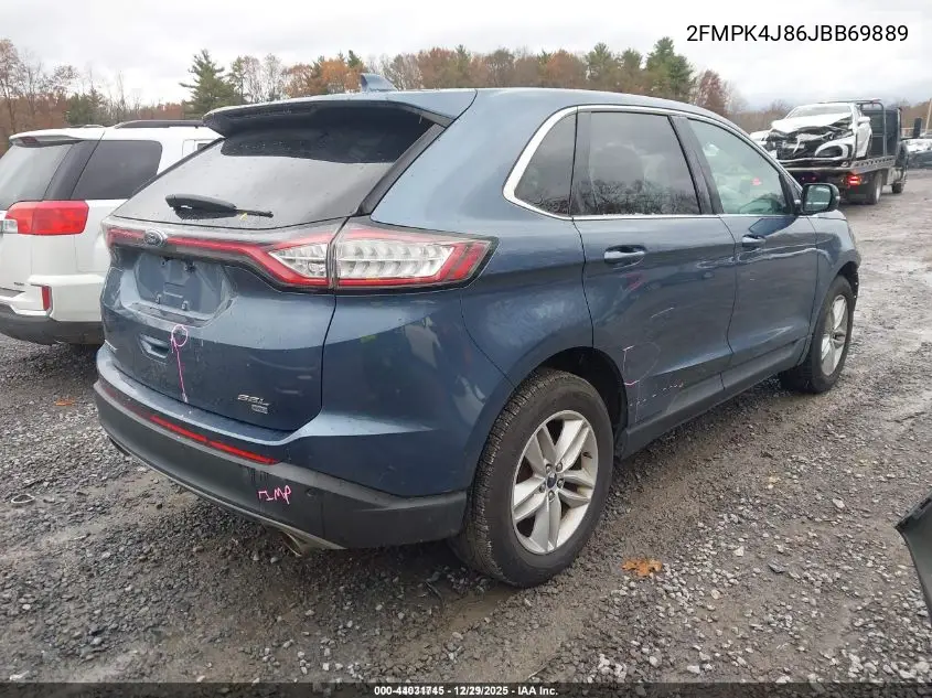 2FMPK4J86JBB69889 2018 Ford Edge Sel
