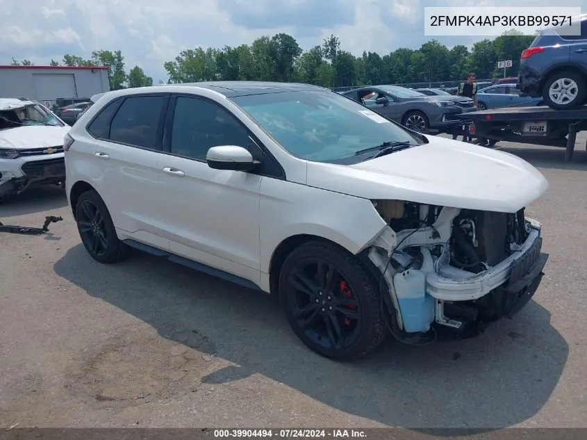 2FMPK4AP3KBB99571 2019 Ford Edge St