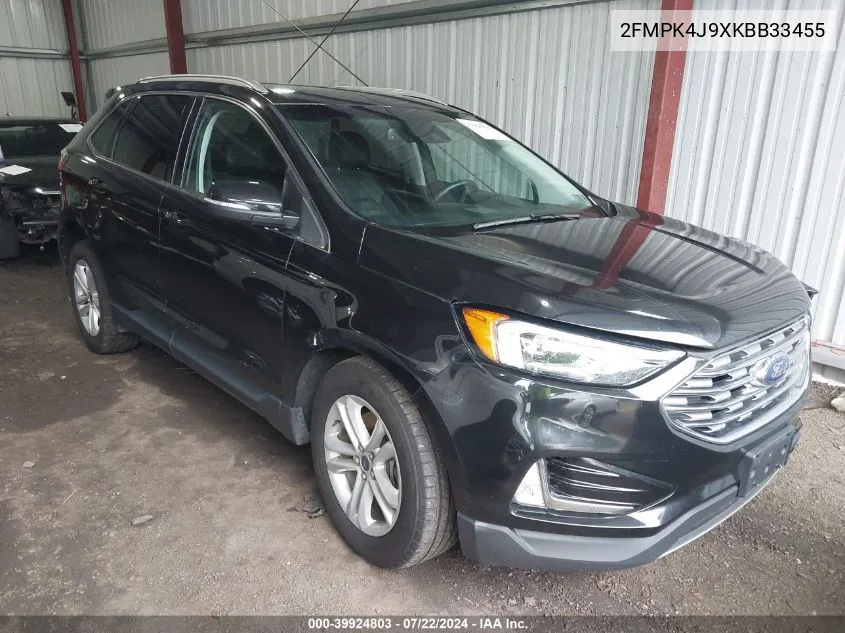 2FMPK4J9XKBB33455 2019 Ford Edge Sel