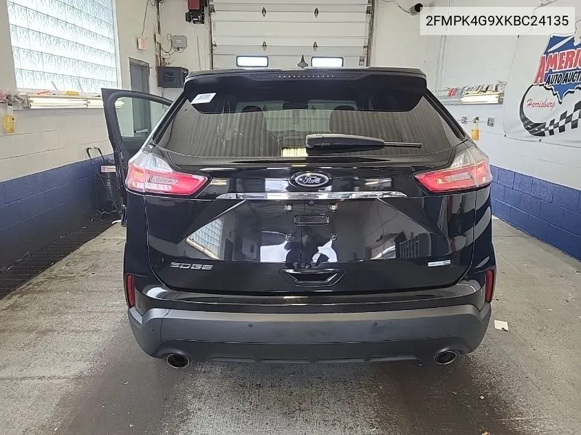 2FMPK4G9XKBC24135 2019 Ford Edge Se