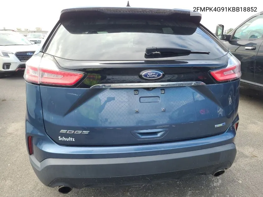 2FMPK4G91KBB18852 2019 Ford Edge Se