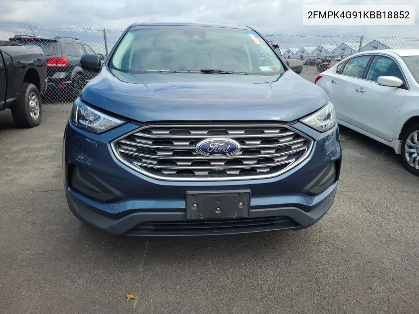 2FMPK4G91KBB18852 2019 Ford Edge Se