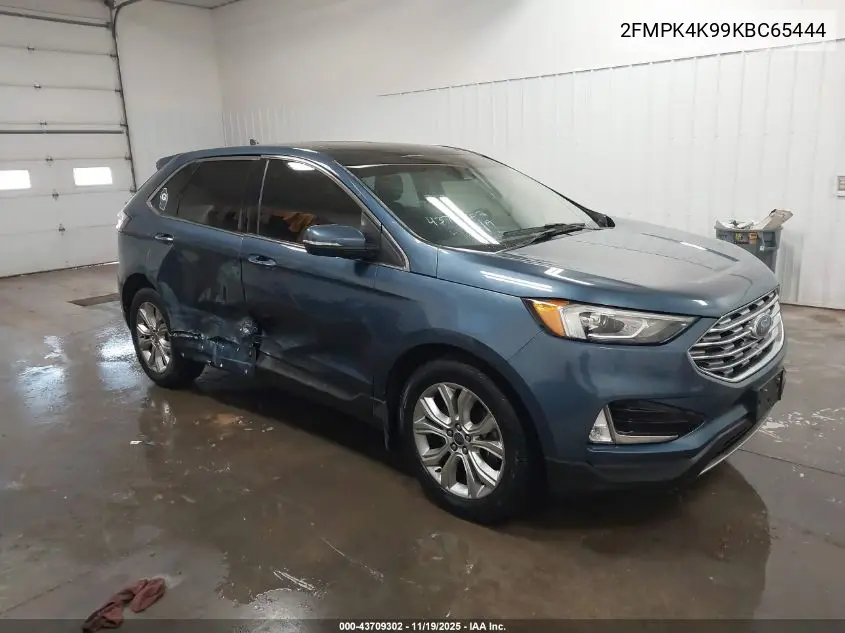 2FMPK4K99KBC65444 2019 Ford Edge Titanium