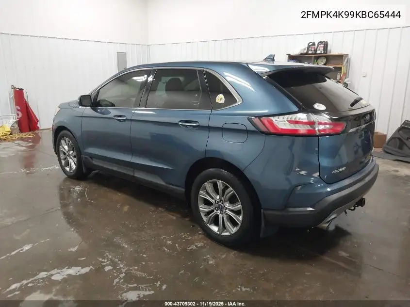 2FMPK4K99KBC65444 2019 Ford Edge Titanium