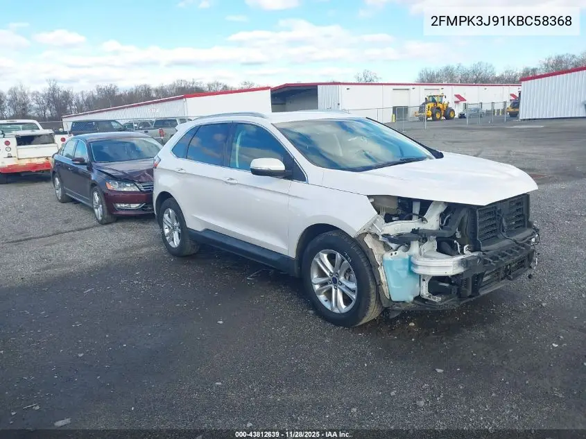 2FMPK3J91KBC58368 2019 Ford Edge Sel