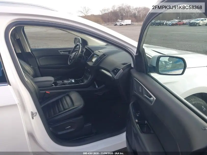2FMPK3J91KBC58368 2019 Ford Edge Sel
