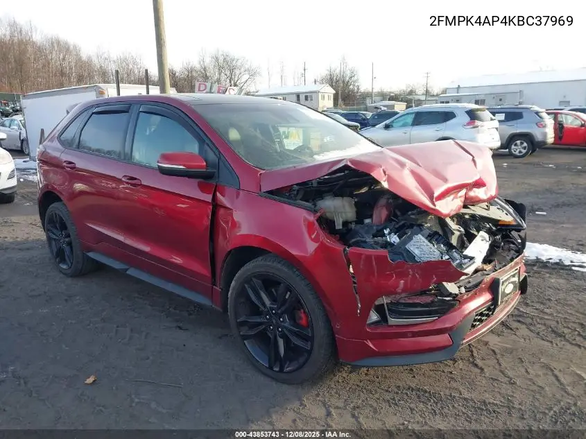 2FMPK4AP4KBC37969 2019 Ford Edge St