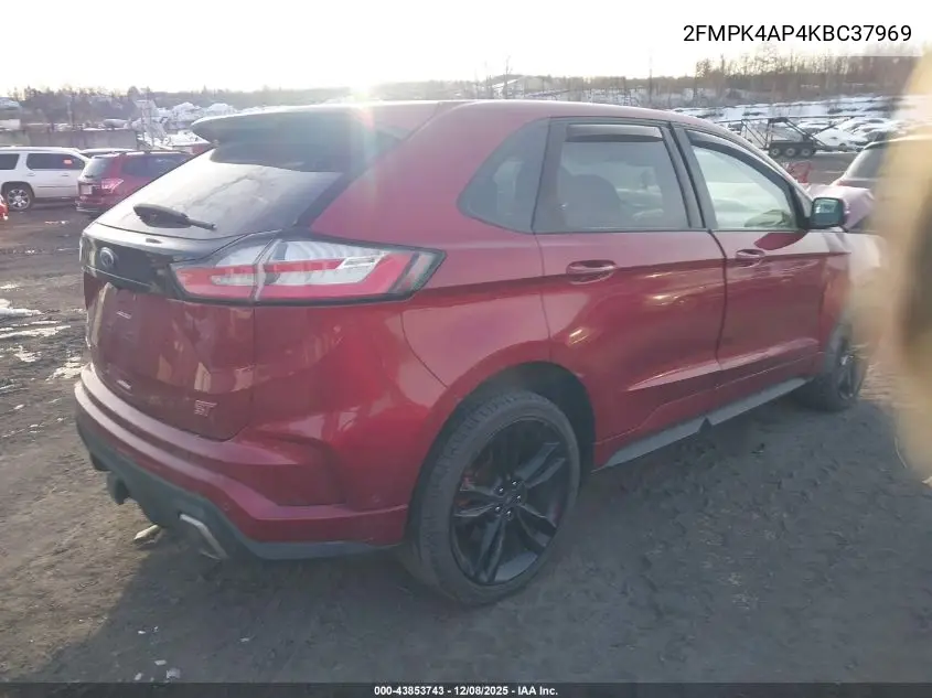 2FMPK4AP4KBC37969 2019 Ford Edge St