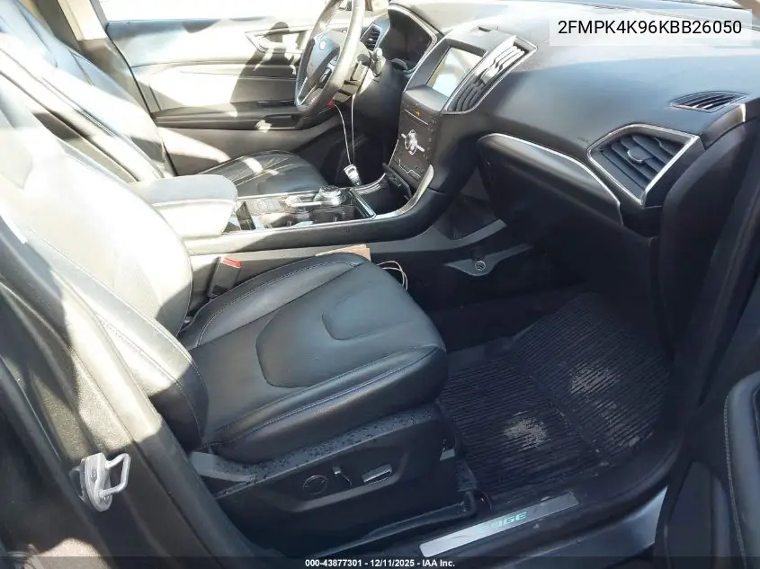 2FMPK4K96KBB26050 2019 Ford Edge Titanium