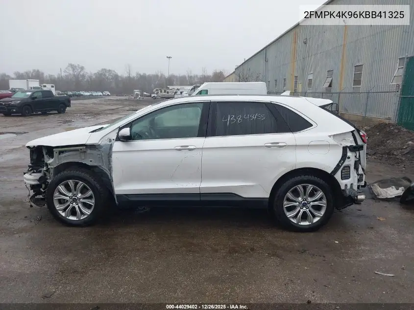 2FMPK4K96KBB41325 2019 Ford Edge Titanium