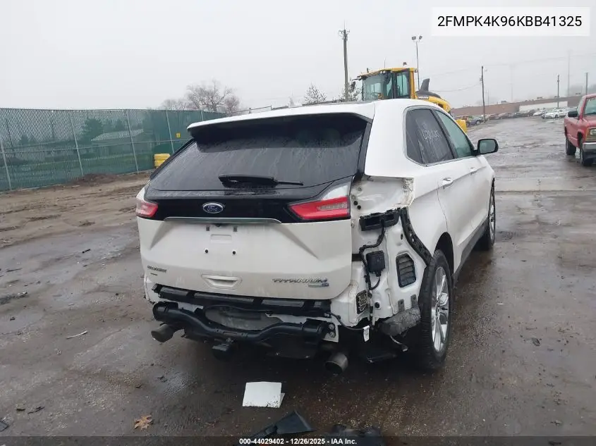 2FMPK4K96KBB41325 2019 Ford Edge Titanium
