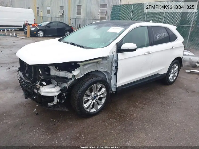 2FMPK4K96KBB41325 2019 Ford Edge Titanium
