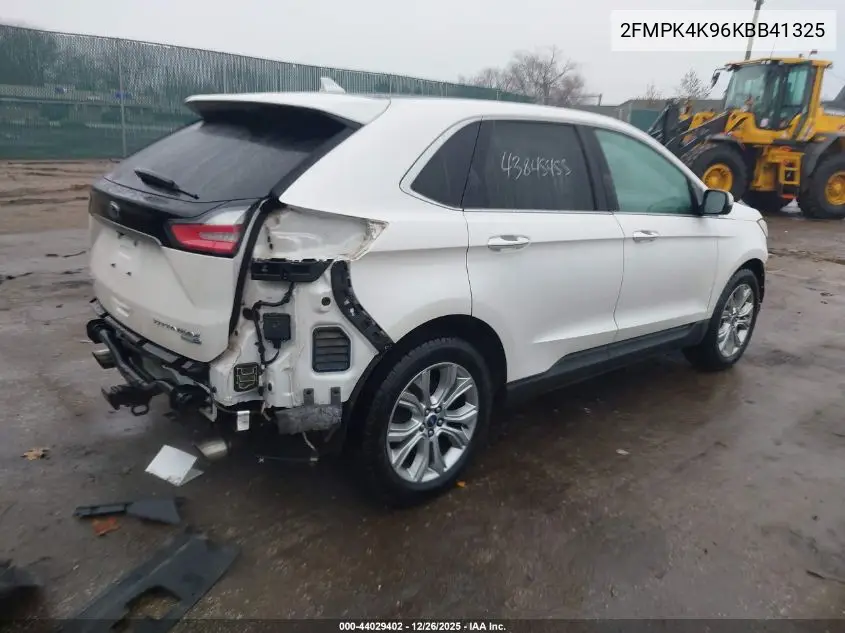 2FMPK4K96KBB41325 2019 Ford Edge Titanium