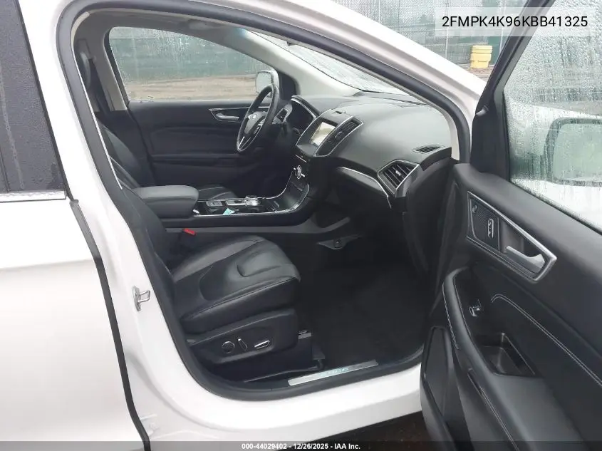 2FMPK4K96KBB41325 2019 Ford Edge Titanium