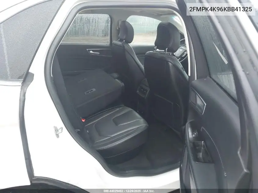 2FMPK4K96KBB41325 2019 Ford Edge Titanium