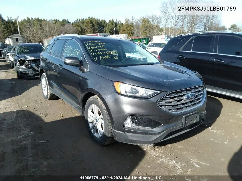 2FMPK3J90LBB01769 2020 Ford Edge Sel