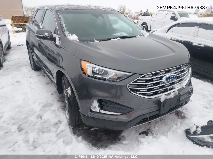 2FMPK4J95LBA79337 2020 Ford Edge Sel