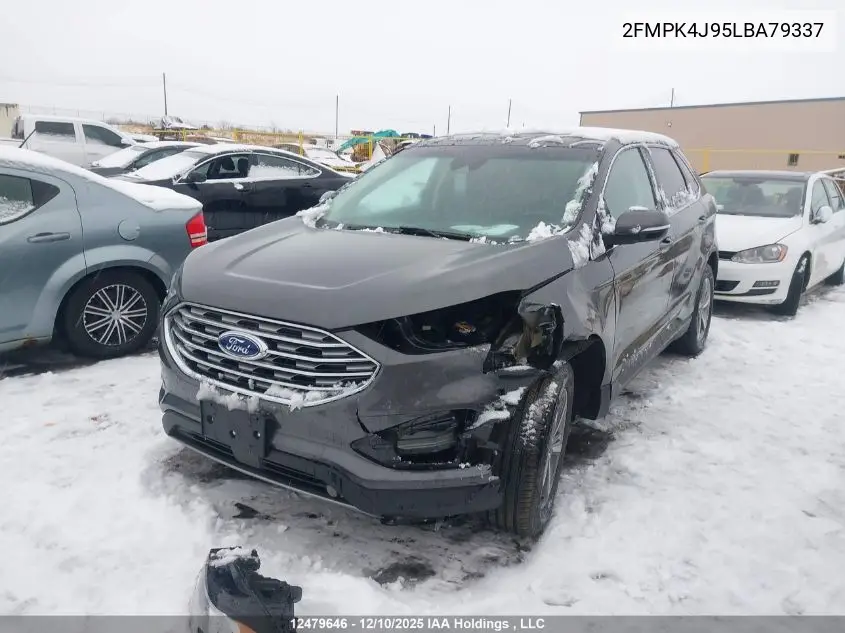 2FMPK4J95LBA79337 2020 Ford Edge Sel