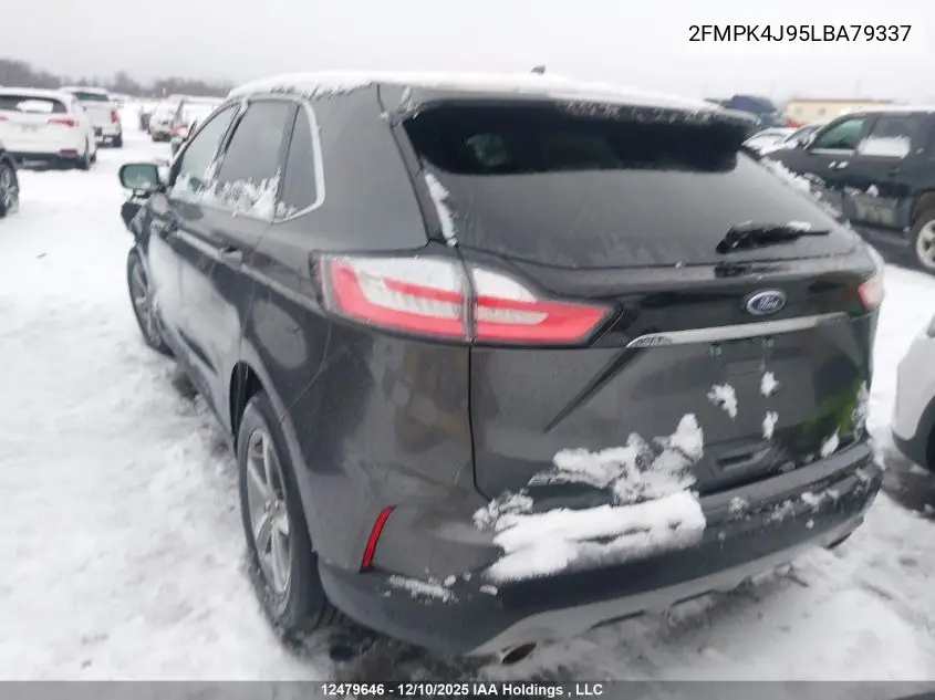 2FMPK4J95LBA79337 2020 Ford Edge Sel