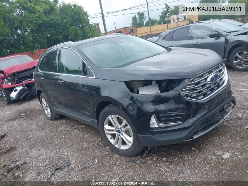 2FMPK4J91LBA29311 2020 Ford Edge Sel