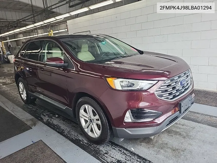 2020 Ford Edge Sel VIN: 2FMPK4J98LBA01294 Lot: 39959784