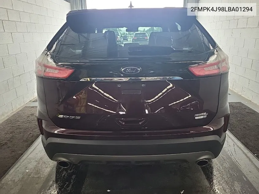 2020 Ford Edge Sel VIN: 2FMPK4J98LBA01294 Lot: 39959784