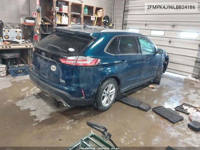 2FMPK4J96LBB24186 2020 Ford Edge Sel