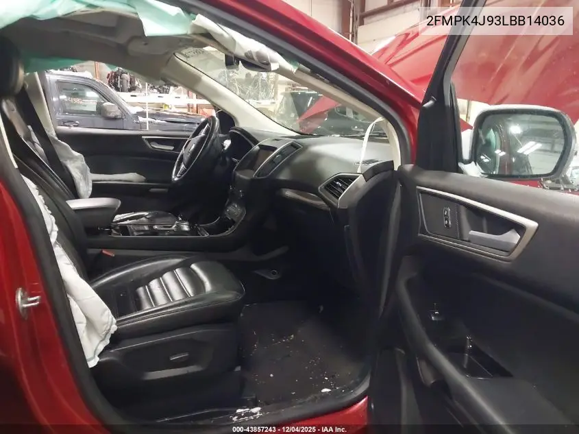 2FMPK4J93LBB14036 2020 Ford Edge Sel