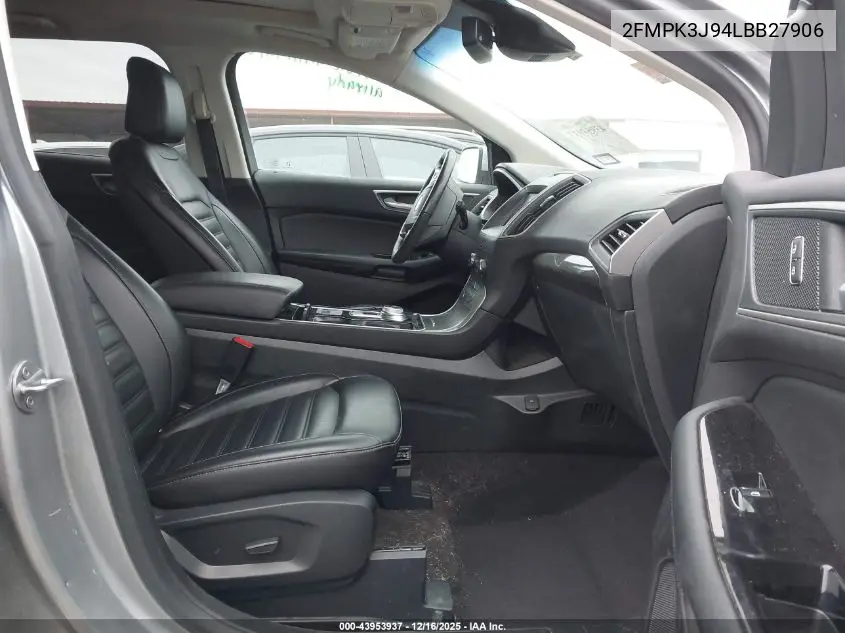 2FMPK3J94LBB27906 2020 Ford Edge Sel