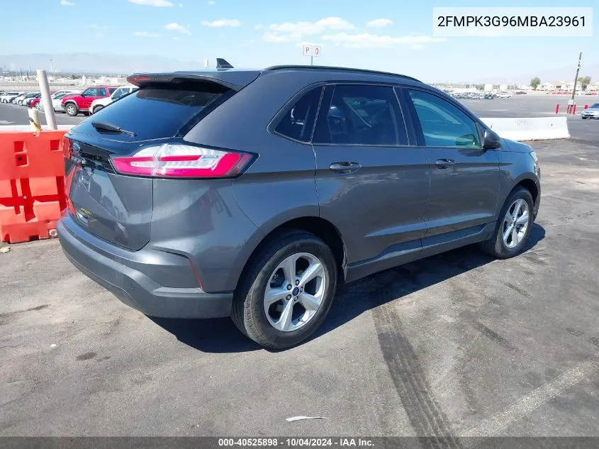 2FMPK3G96MBA23961 2021 Ford Edge Se