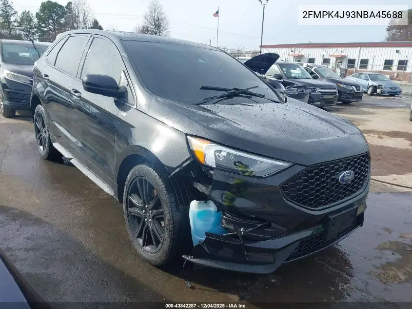2FMPK4J93NBA45688 2022 Ford Edge St-Line