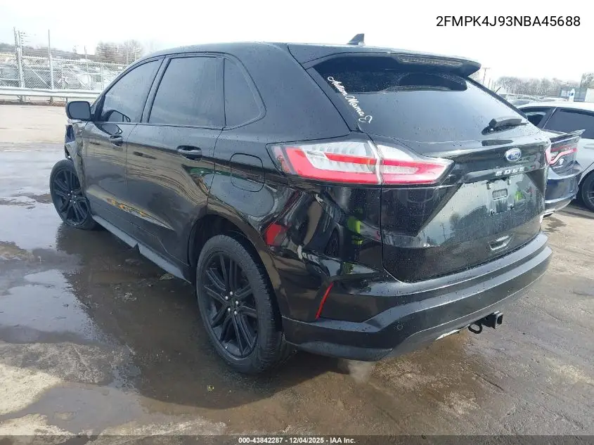 2FMPK4J93NBA45688 2022 Ford Edge St-Line