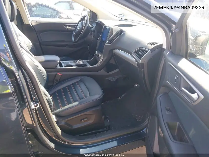 2FMPK4J94NBA09329 2022 Ford Edge Sel