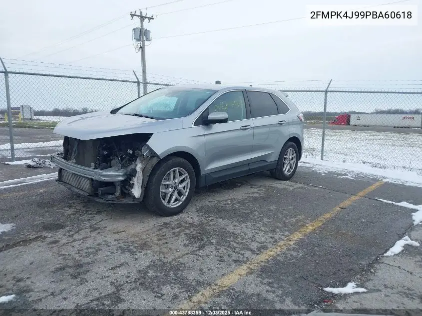 2FMPK4J99PBA60618 2023 Ford Edge Sel
