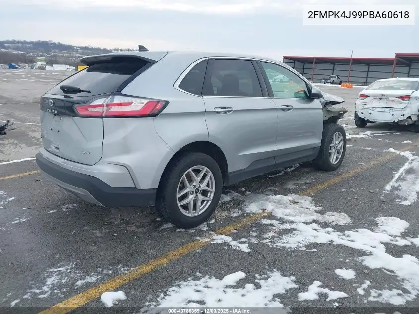 2FMPK4J99PBA60618 2023 Ford Edge Sel