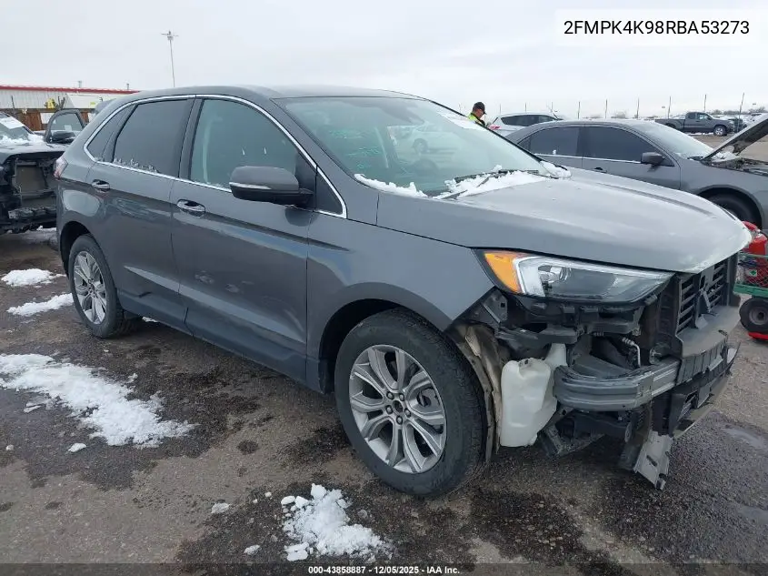 2FMPK4K98RBA53273 2024 Ford Edge Titanium