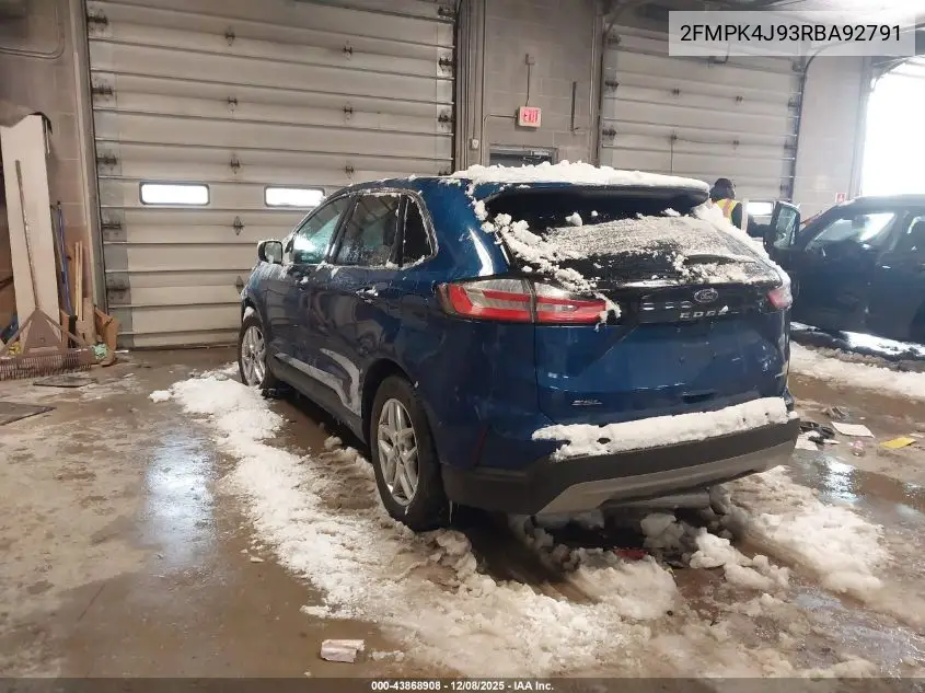 2FMPK4J93RBA92791 2024 Ford Edge Sel