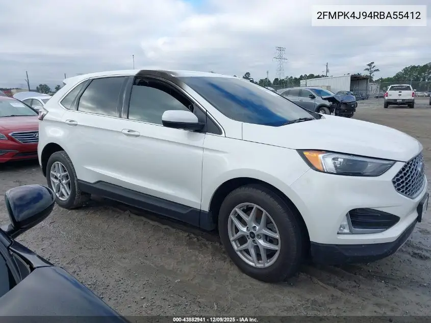 2FMPK4J94RBA55412 2024 Ford Edge Sel